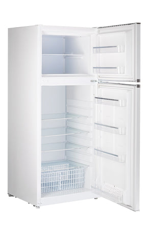 UNIQUE Classic Retro by Unique 14-cu ft Top-Freezer Refrigerator ( Marshmallow White )