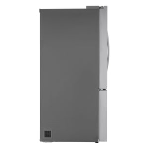 LG Standard-Depth Craft Ice 30.7-cu ft 3 -Door Smart Compatible French Door Refrigerator with Dual Ice Maker with Water and Ice Dispenser ( Stainless Steel ) ENERGY STAR Certified