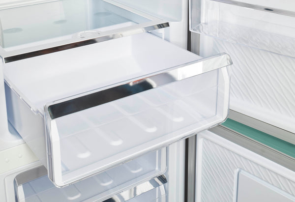 UNIQUE Classic Retro 11.7-cu ft Counter-Depth Bottom-Freezer Refrigerator Ocean Mist Turquoise ) ENERGY STAR Certified