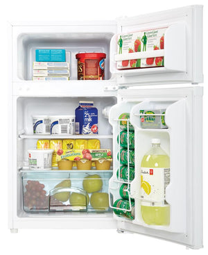 Danby 3.1-cu ft Mini Fridge with Freezer ( White ) ENERGY STAR