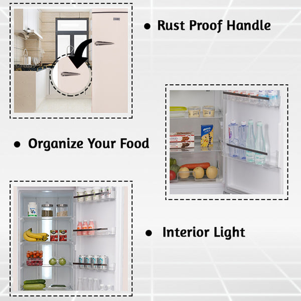 Equator Advanced Appliances 11.12-cu ft Freezerless Refrigerator ( Cream )