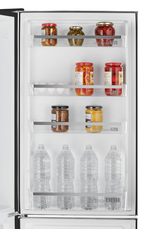 iio Retro-Mod RM1 11-cu ft Standard-Depth Bottom-Freezer Refrigerator Black ) ENERGY STAR Certified