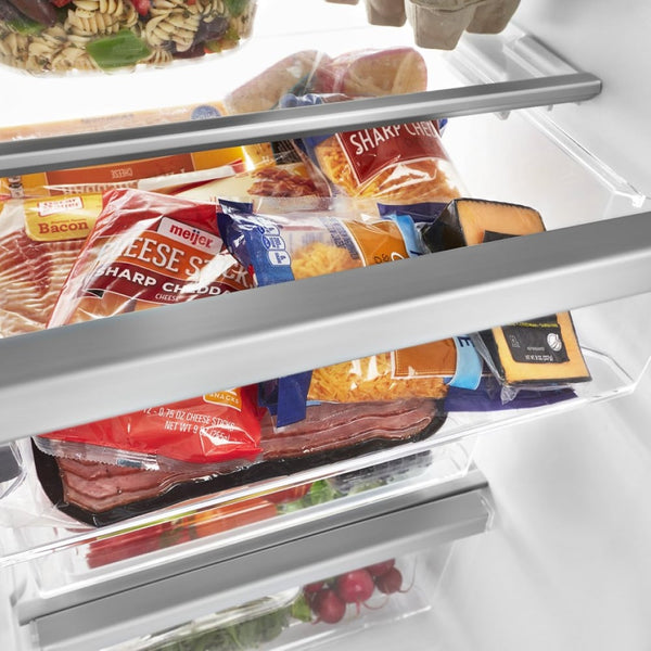 Whirlpool 24.5-cu ft Side-by-Side Refrigerator with Ice Maker ,Water and Ice Dispenser ( Fingerprint Resistant Stainless Steel )