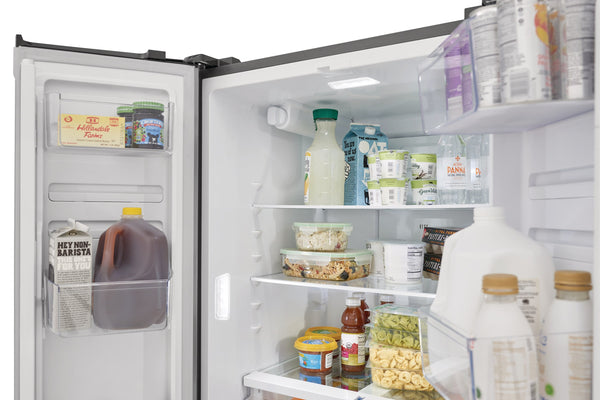 Frigidaire Counter-Depth 17.6-cu ft 3 -Door French Door Refrigerator with Ice Maker ( Fingerprint-Resistant Stainless Look ) ENERGY STAR Certified