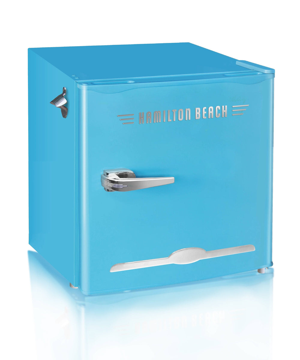 Hamilton Beach 1.6-cu ft Mini Fridge with Freezer ( Blue )