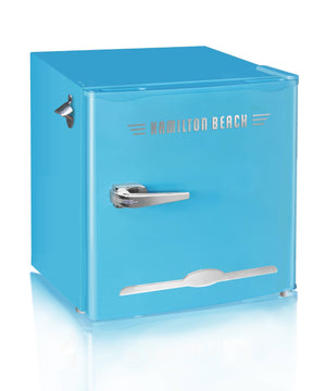Hamilton Beach 1.6-cu ft Mini Fridge with Freezer ( Blue )