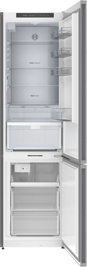 Bosch 800 Series 12.8-cu ft Counter-Depth Built-In Bottom-Freezer Refrigerator with Ice Maker ( Stainless Steel ) ENERGY STAR Certified