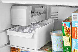 Amana 16.4-cu ft Top-Freezer Refrigerator ( Black )